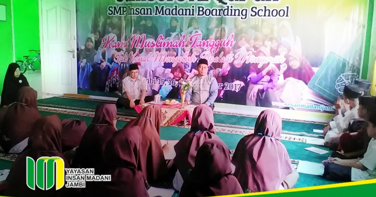Jambore Al Quran Insan Madani sukses dilaksanakan.