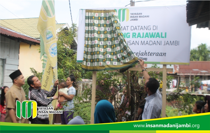 Yayasan Insan Madani Resmikan Kampung Rajawali