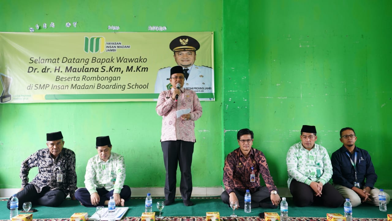 wakil walikota kunjungi insan madani