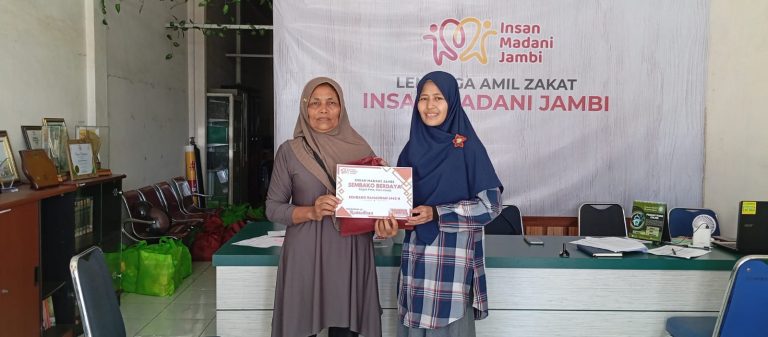 Lembaga Insan Madani Berikan Sembako Berdaya untuk Masyarakat Jambi di Bulan Ramadhan