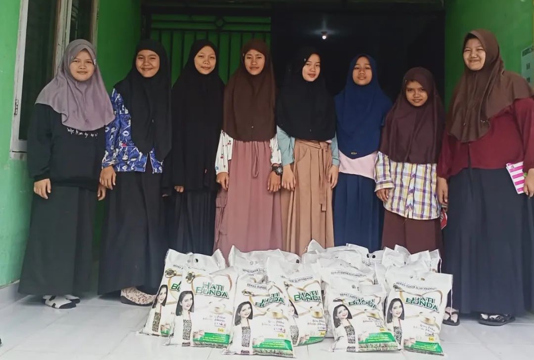 donasi beras lembaga amil zakat