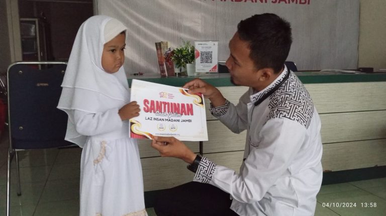 Insan Madani Jambi Gelar Program Peduli Yatim